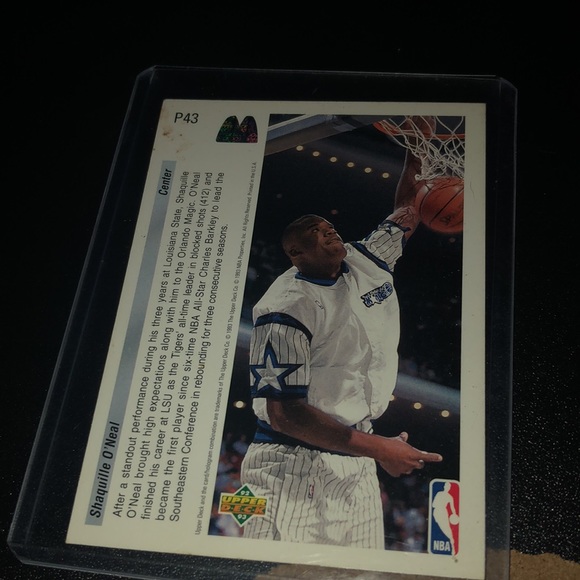 Shaquille O’neal ROOKIE basketball card - Picture 2 of 3